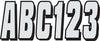 HARDLINE SERIES 320 REGISTRATION KIT (SILVER/BLACK) SIBLK320