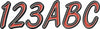 HARDLINE SERIES 400 REGISTRATION KIT (RED/BLACK) REBKG400