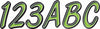 HARDLINE SERIES 400 REGISTRATION KIT (KIWI GREEN/BLACK) KIBKG400