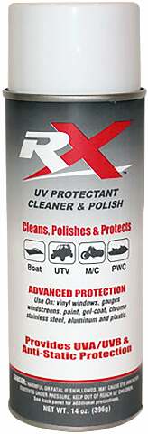HARDLINE UV PROTECTANT CLEANER POLISH RX