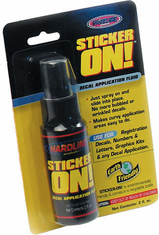 HARDLINE STICKER-ON 2OZ 964
