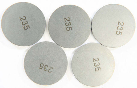K&L VALVE SHIMS 2.35MMX29.5MM 5/PK 13-7664