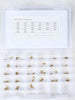 EBC HEX MAIN JET KIT 2/PC EA. #240-500 HJK27B