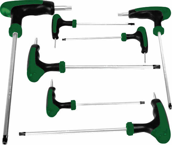 PERFORMANCE TOOL 7 PC T-HANDLE SET STAR W1713