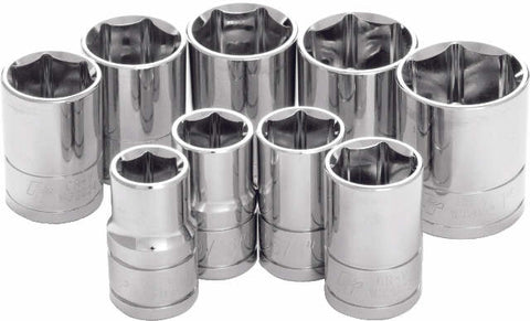 PERFORMANCE TOOL 9 PC 1/2
