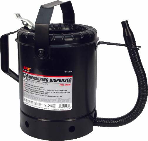 PERFORMANCE TOOL 5QT FLEX SPOUT LIQ DISPENSOR W54279