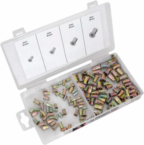 PERFORMANCE TOOL THREADED INSERT RIVETS METRIC W5252