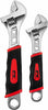 PERFORMANCE TOOL 2PC ADJUSTABLE WRENCH SET W30701