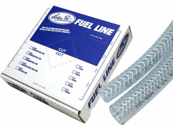 MOTION PRO BRAIDED VINYL FUEL LINE 1/4