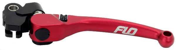 FLO MOTORSPORTS PRO 160 CLUTCH LEVER RED CL-721R