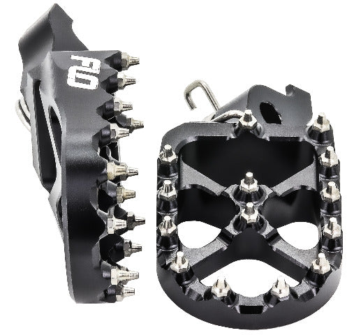 FLO MOTORSPORTS FLO FOOT PEG HON BLACK FPEG-798BLK