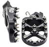 FLO MOTORSPORTS FLO FOOT PEG HON BLACK FPEG-798BLK