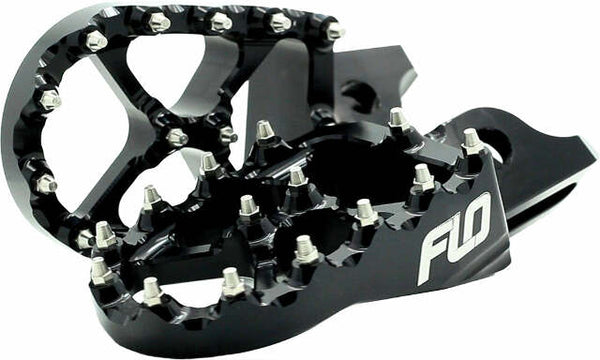 FLO MOTORSPORTS PRO SERIES FOOT PEGS BLACK KTM/HUS FPEG-795BLK