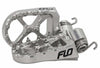 FLO MOTORSPORTS FLO FOOTPEG LOW SILVER YAM 10MM BACK 12MM DOWN LOW-793S
