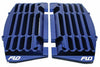 FLO MOTORSPORTS HIGH FLOW RADIATOR BRACES BLUE FLO750BLU