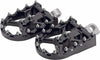 FLO MOTORSPORTS BMX STYLE FOOT PEGS BLACK FPEG-800V3BLK