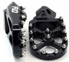 FLO MOTORSPORTS PRO SERIES FOOT PEGS BLACK COBRA FPEG-801BLK