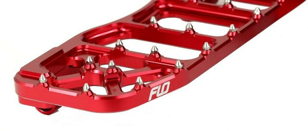 FLO MOTORSPORTS V5 FLOORBOARDS RED FPEG-800V5R