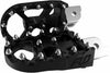 FLO MOTORSPORTS MOTO STYLE FOOTPEG SET BLACK M8 SOFTAIL FPEG-800-3