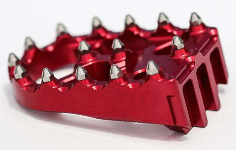 FLO MOTORSPORTS TOURING BRAKE PEDAL RED HDBP-805-TIP RED