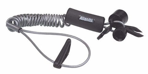 ATLANTIS DESS LANYARD MULTI END SILVER A3185