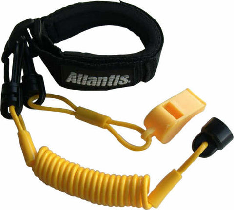 ATLANTIS PRO FLOATING WRIST LANYARD YELLOW A7447PFW