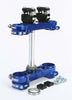 XTRIG ROCS TECH CLAMP SET BLUE HUSKY 22MM 501350501101