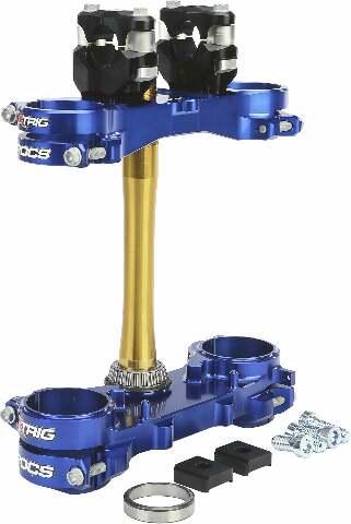XTRIG ROCS TECH CLAMP SET BLUE YAMAHA 25MM 501330801301