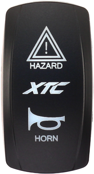 XTC POWER PRODUCTS DASH SWITCH ROCKER FACE XTC HAZARD/HORN SW00-00132037