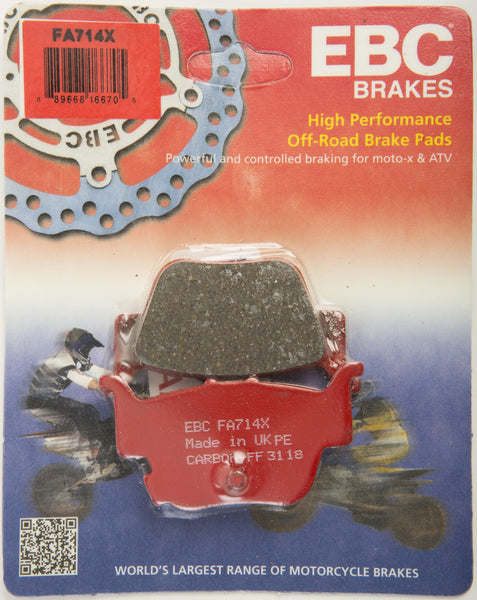 EBC BRAKE PADS FA714X