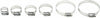 HELIX STAINLESS STEEL HOSE CLAMPS 32-58MM 10/PK 111-6228