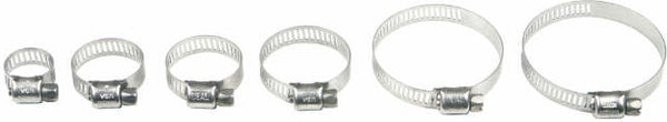 HELIX STAINLESS STEEL HOSE CLAMPS 58-83MM 10/PK 111-6244