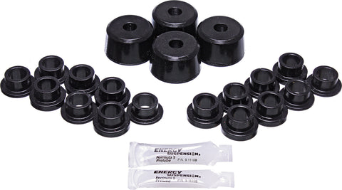 ENERGY SUSP. SHOCK BUSHING KIT BLACK POL 70.7001G