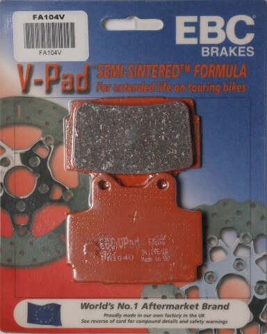 EBC BRAKE PADS V-SERIES FA104V