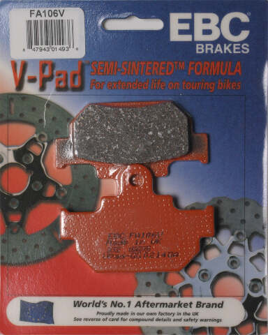 EBC BRAKE PADS V-SERIES FA106V