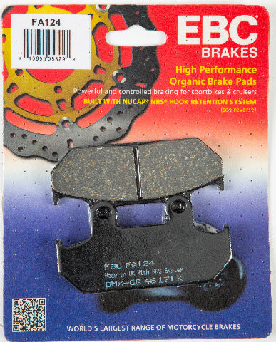 EBC BRAKE PADS FA124