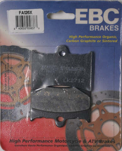 EBC BRAKE PADS FA126X
