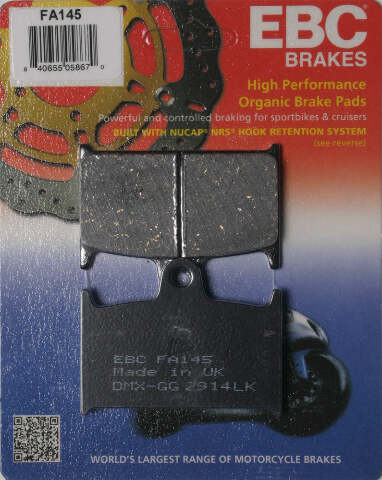 EBC BRAKE PADS FA145