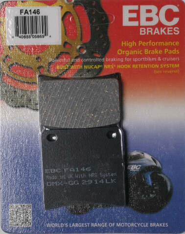 EBC BRAKE PADS FA146