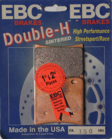 EBC BRAKE PADS FA150HH
