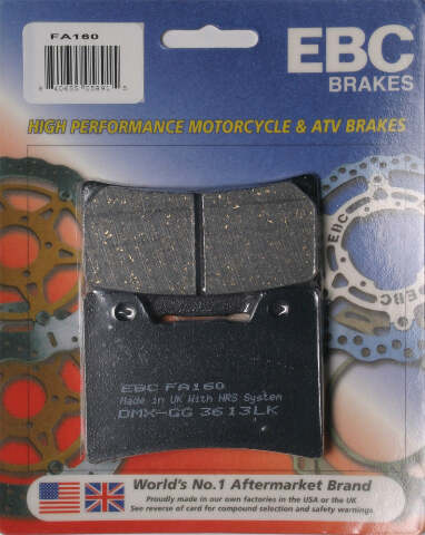 EBC BRAKE PADS FA160