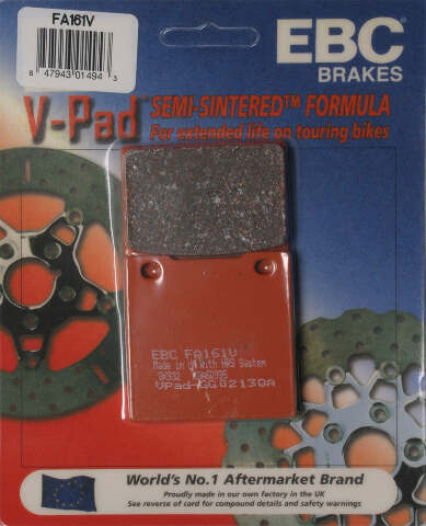 EBC BRAKE PADS FA163