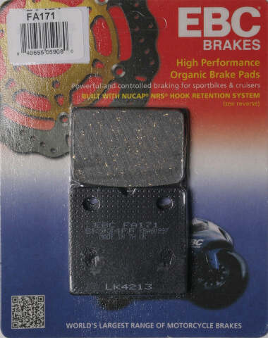 EBC BRAKE PADS FA171