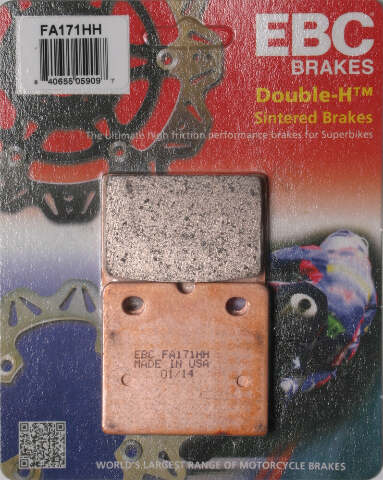 EBC BRAKE PADS FA171HH