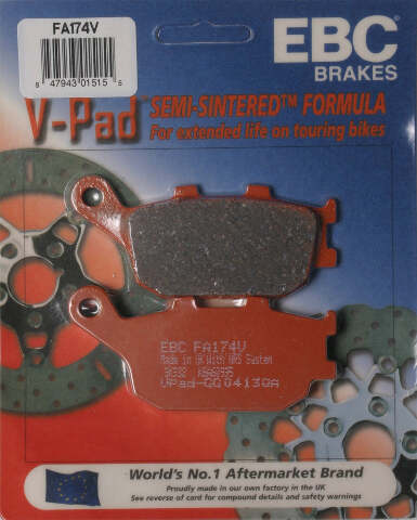 EBC BRAKE PADS V-SERIES FA174V