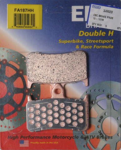 EBC BRAKE PADS FA187HH