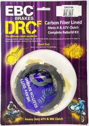 EBC CARBON FIBER CLUTCH COMPLETE SET DRCF98