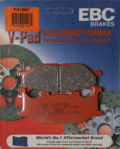 EBC BRAKE PADS V-SERIES FA199V