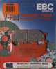 EBC BRAKE PADS V-SERIES FA199V