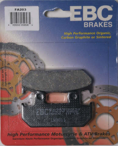EBC BRAKE PADS FA203